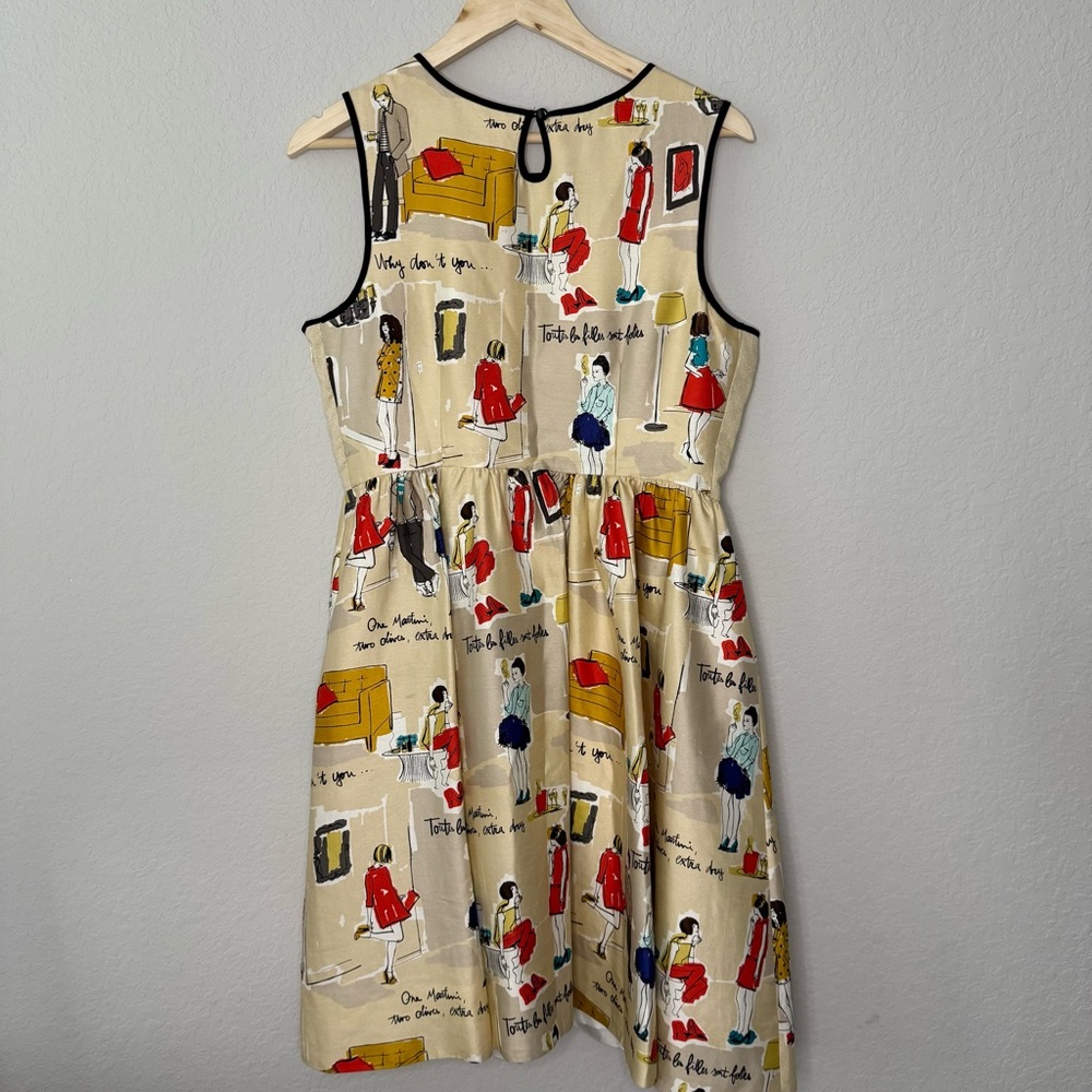 Rare kate‎ spade new york Garance Dore Rainey Cocktail Dress Sleeveless - Picture 2 of 8